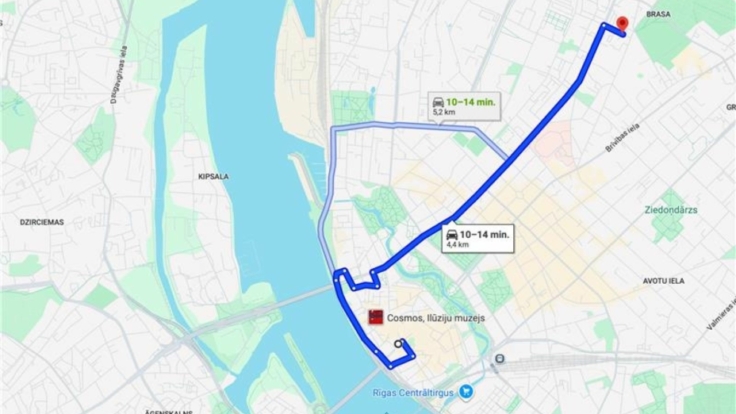 Eveles 14, Riga (II)