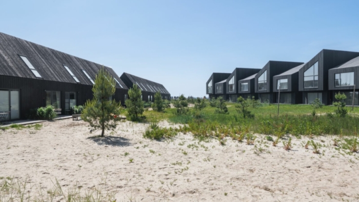 Houses in Svencele, Klaipeda dist.