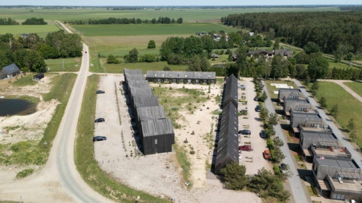 Houses in Svencele, Klaipeda dist.