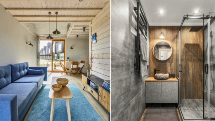 Houses in Svencele, Klaipeda dist.