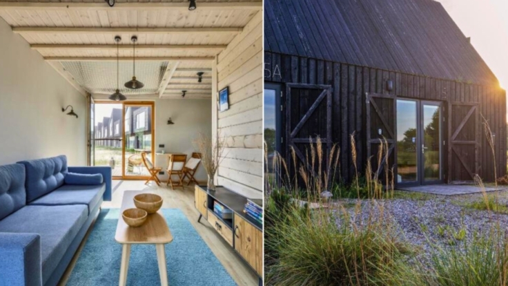 Houses in Svencele, Klaipeda dist.