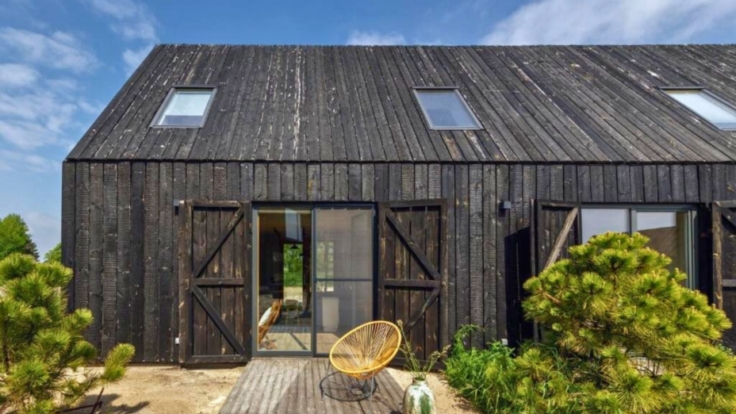 Houses in Svencele, Klaipeda dist.