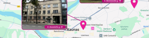 Premises in the central part of Kaunas