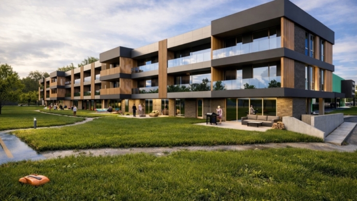 Apartment building,Kalnenai,Vilnius(II)