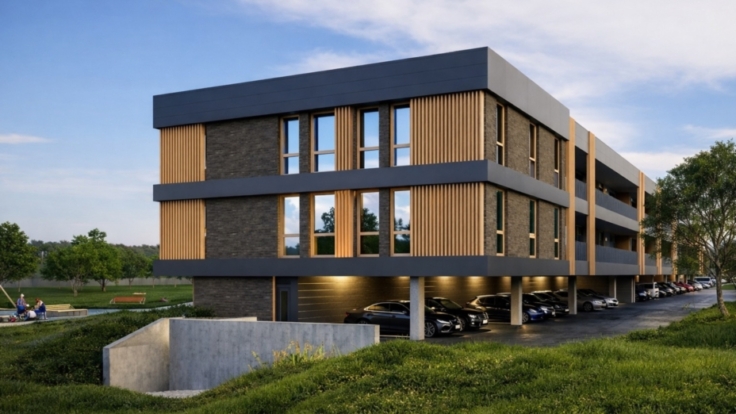 Apartment building,Kalnenai,Vilnius(II)