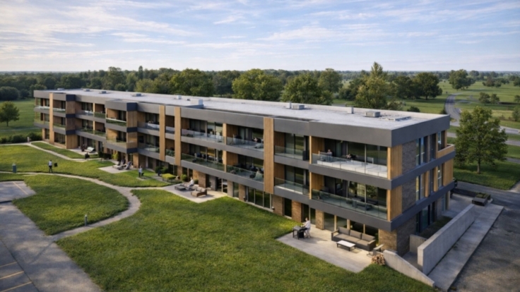 Apartment building,Kalnenai,Vilnius(II)