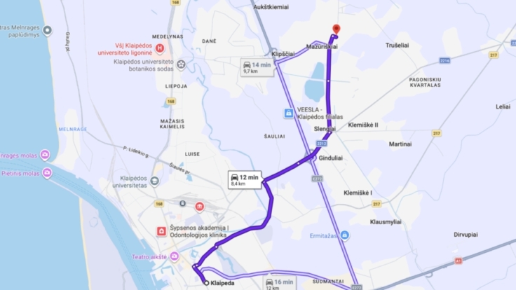 Truseliu apartments, Klaipeda