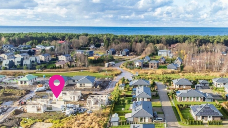 Upelio houses, Palanga