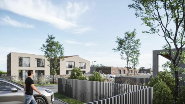 Upelio houses, Palanga