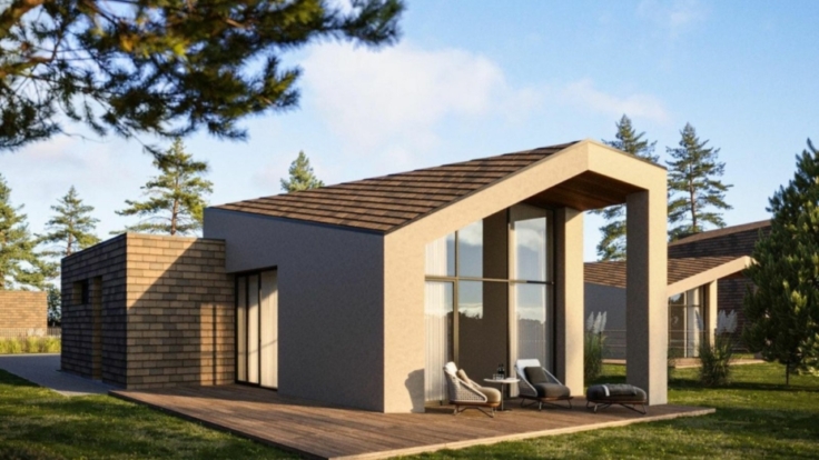 Upelio houses, Palanga