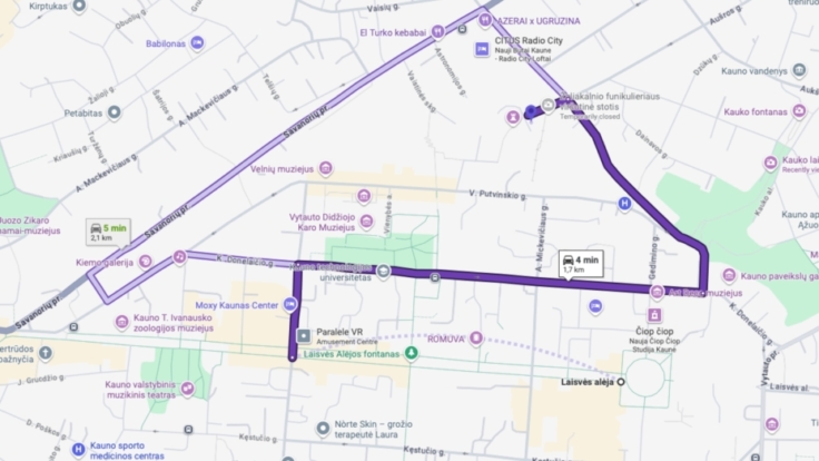 Apartment building Ausros St. Kaunas IV