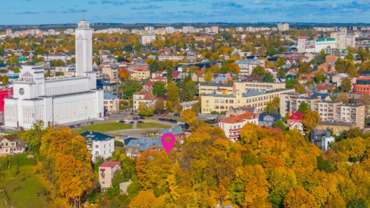 Apartment building Ausros St. Kaunas IV