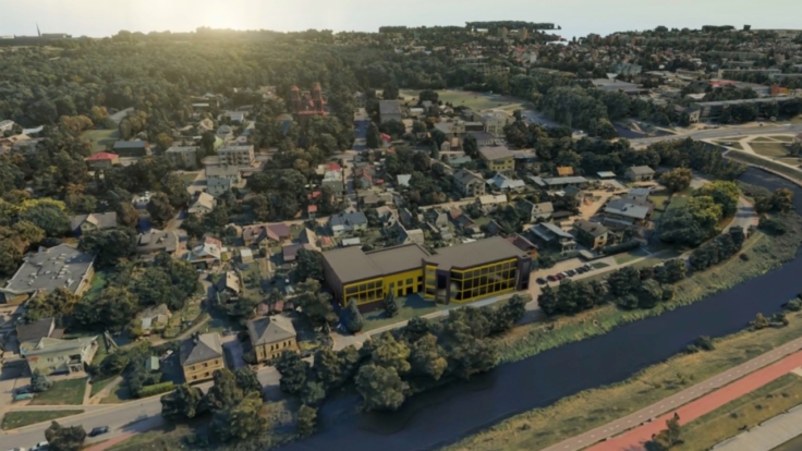 Apartment building in Panevezys II