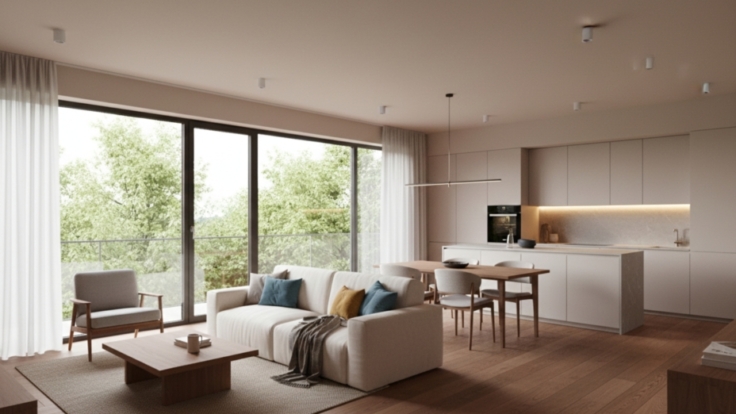 Apartment building in Panevezys II