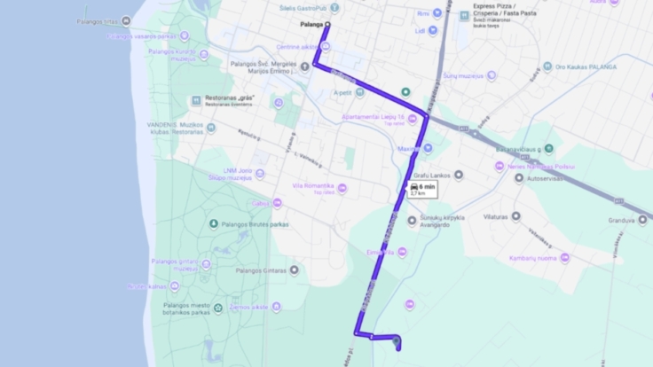 Houses on Lygioji St., Palanga