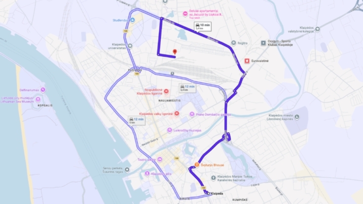 Klevu 7, Klaipeda II