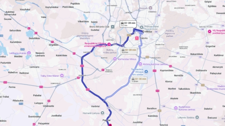 Single-family houses near Vilnius