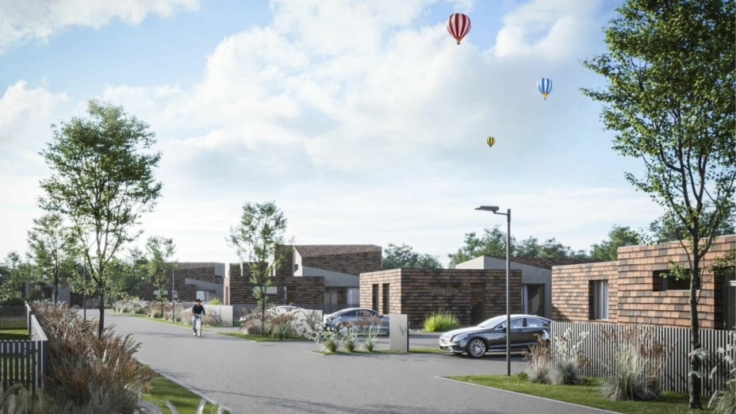 Upelio houses, Palanga II