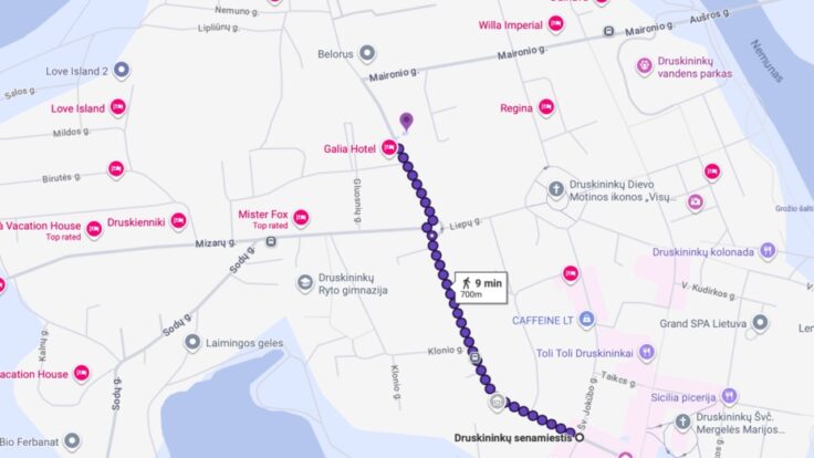 Immeuble d'appartements, Druskininkai IV
