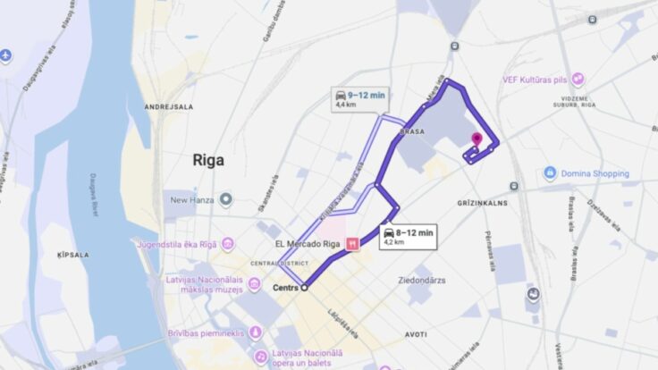 Appartements à Etnas 5, Riga