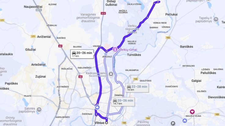 Maison au  Kryzioku sodu st., Vilnius