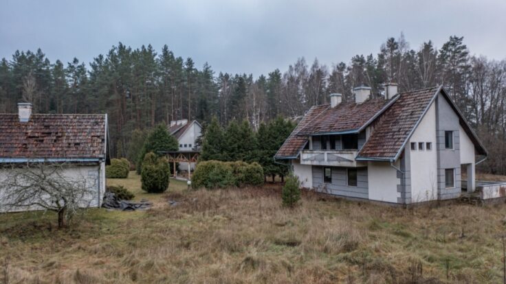 Maisons par les Neris, District de Vilnius.