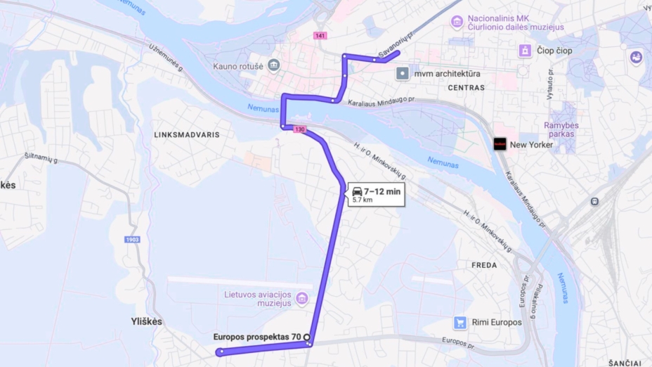 Europos 70, Kaunas XXVII