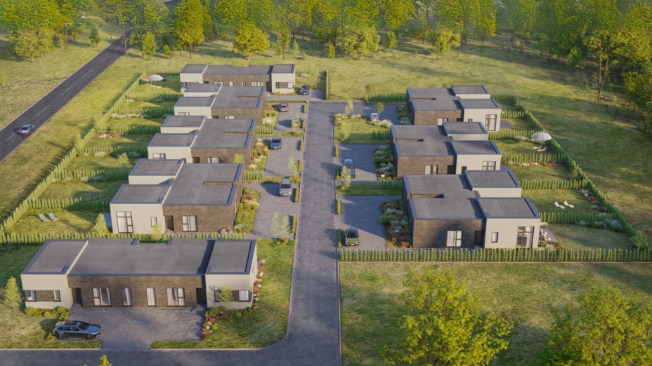 Semi-detached housing, Kaunas dist. III