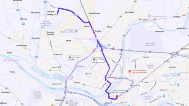 Doppelhaushälfte, Bezirk Kaunas III